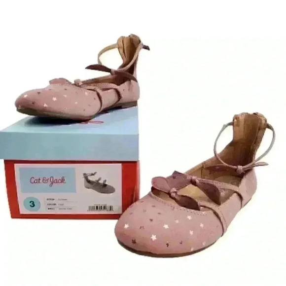 Cat & Jack Toddler Girls Sz 3 Sandals Authentic - Picture 3 of 7